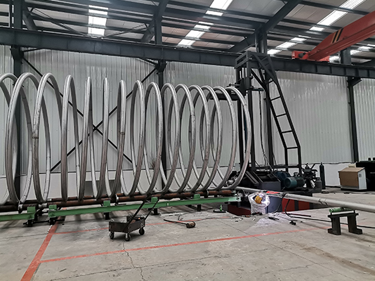 WFY4-250L立式四輥鍋爐盤管機(jī)