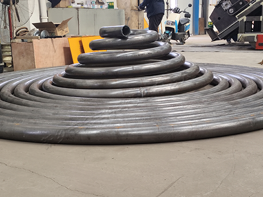 ?108×6mm厚 蚊香盤管加工