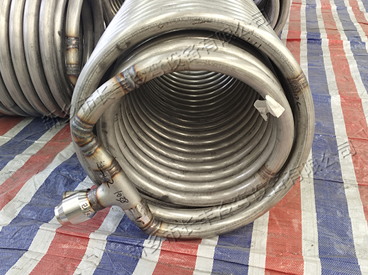 不銹鋼盤管組件加工