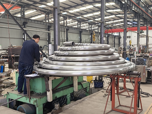 ?114*6.5mm蚊香盤管加工